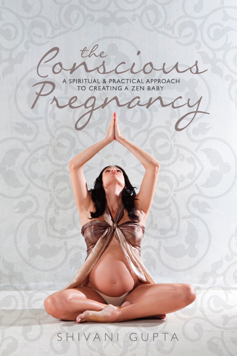 Print Design Portfolio | Shivani Gupta The Conscious Pregnancy Book Cover | David B. Lee