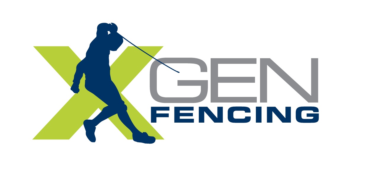 Logo Design Portfolio | XGen Fencing | David B. Lee